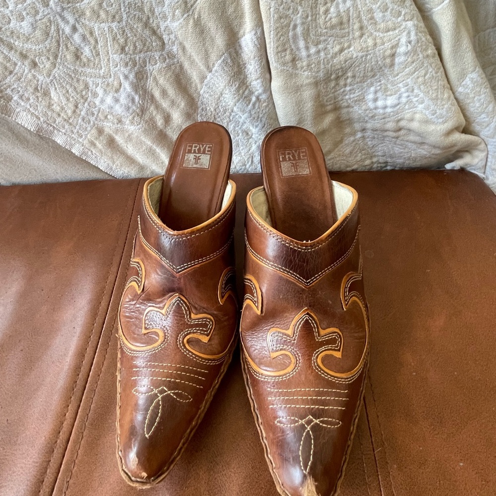 Frye western mule - Picture 4 of 5